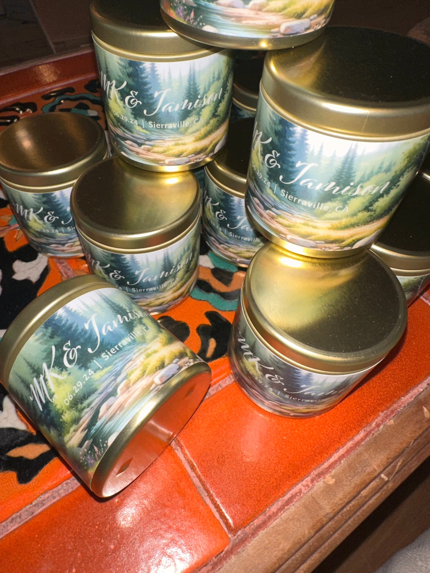 Custom Event Candles, Product, Curated Boxes