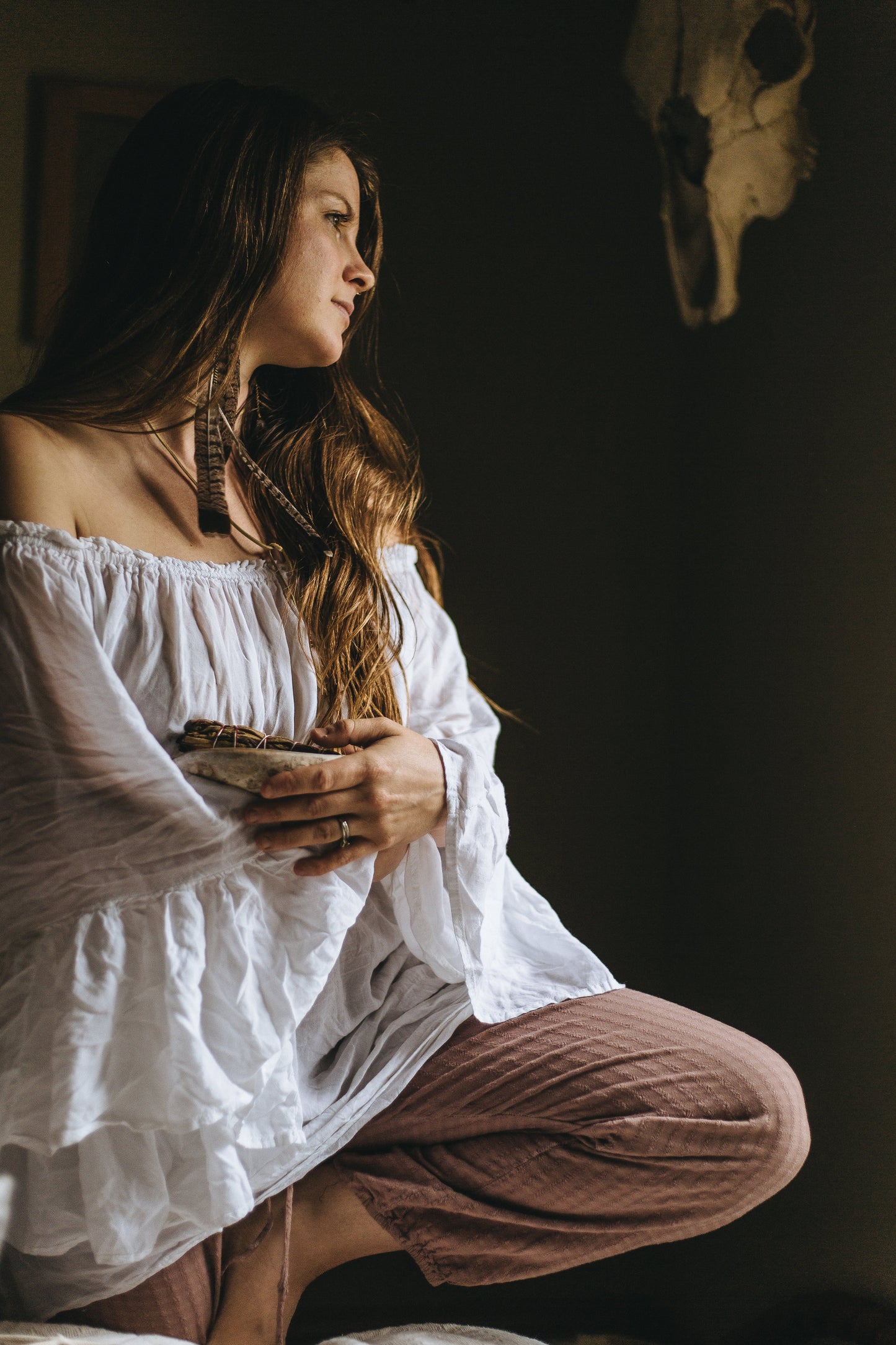 Sacred Spiral Earring