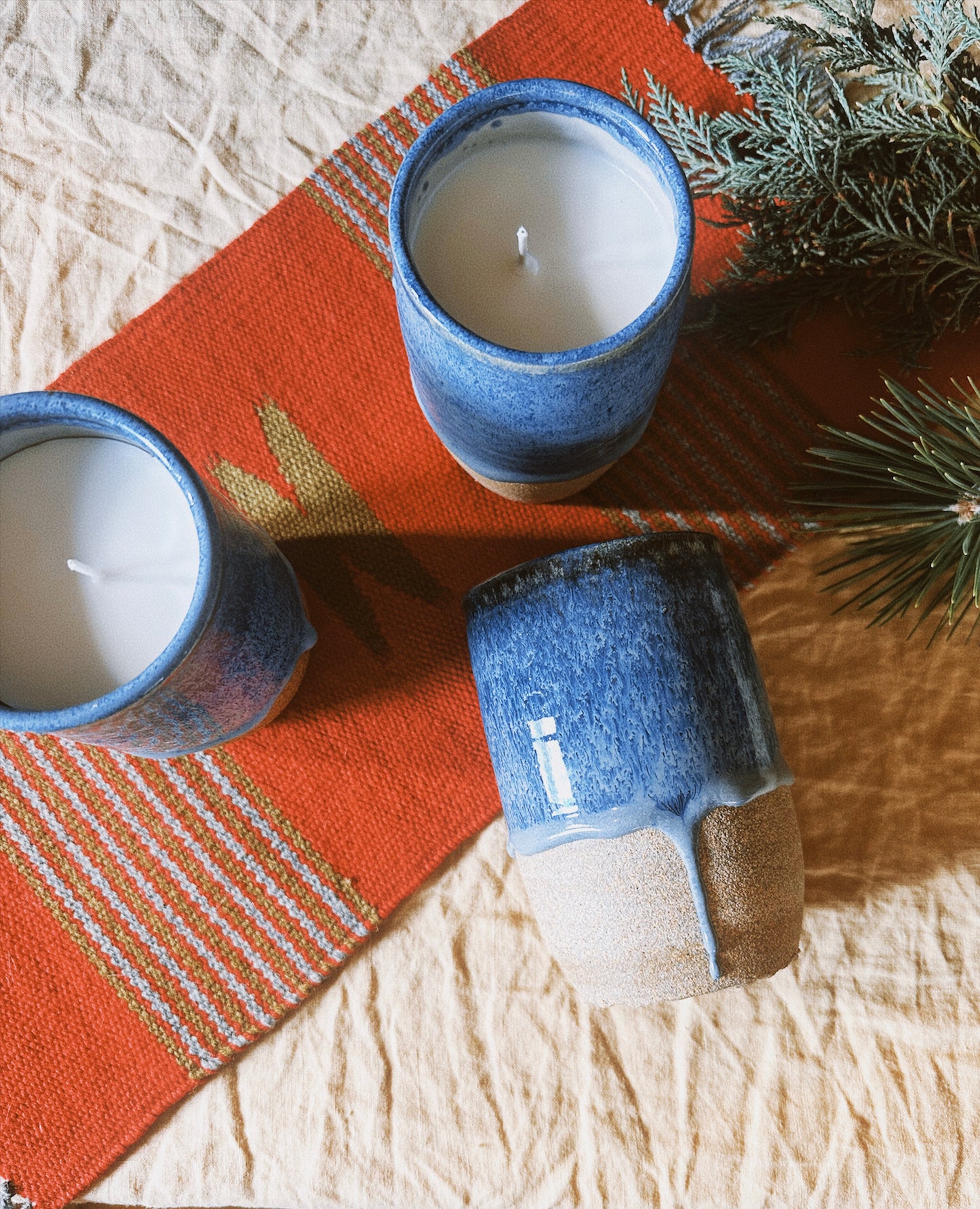 Tahoe Blue Stoneware Candle - Super Limited Edition