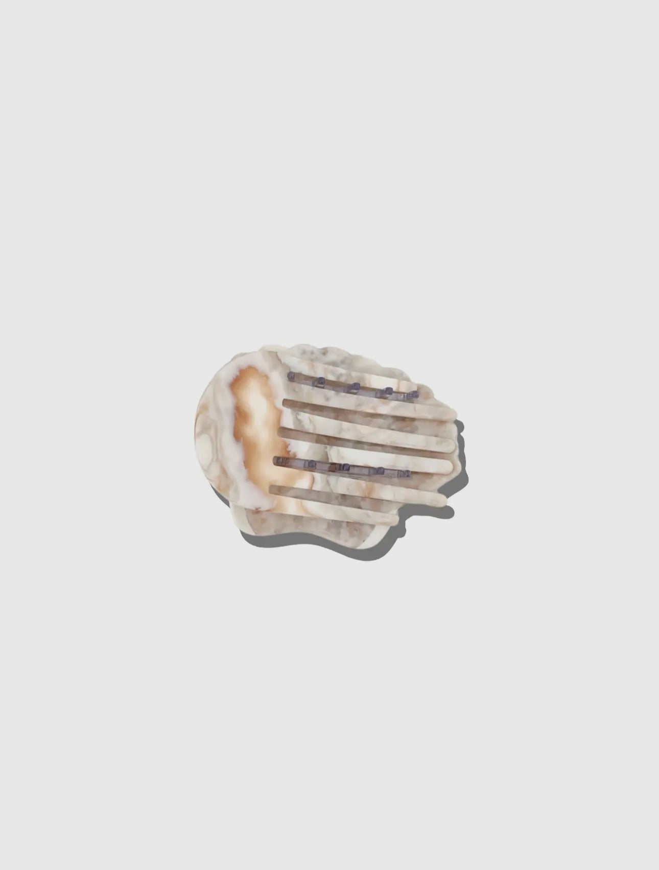 Sea Shell Barrette - Italian Acetate