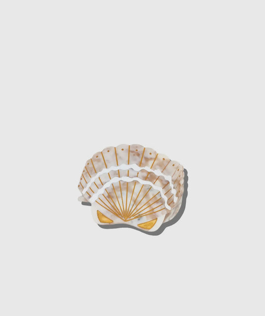 Sea Shell Barrette - Italian Acetate