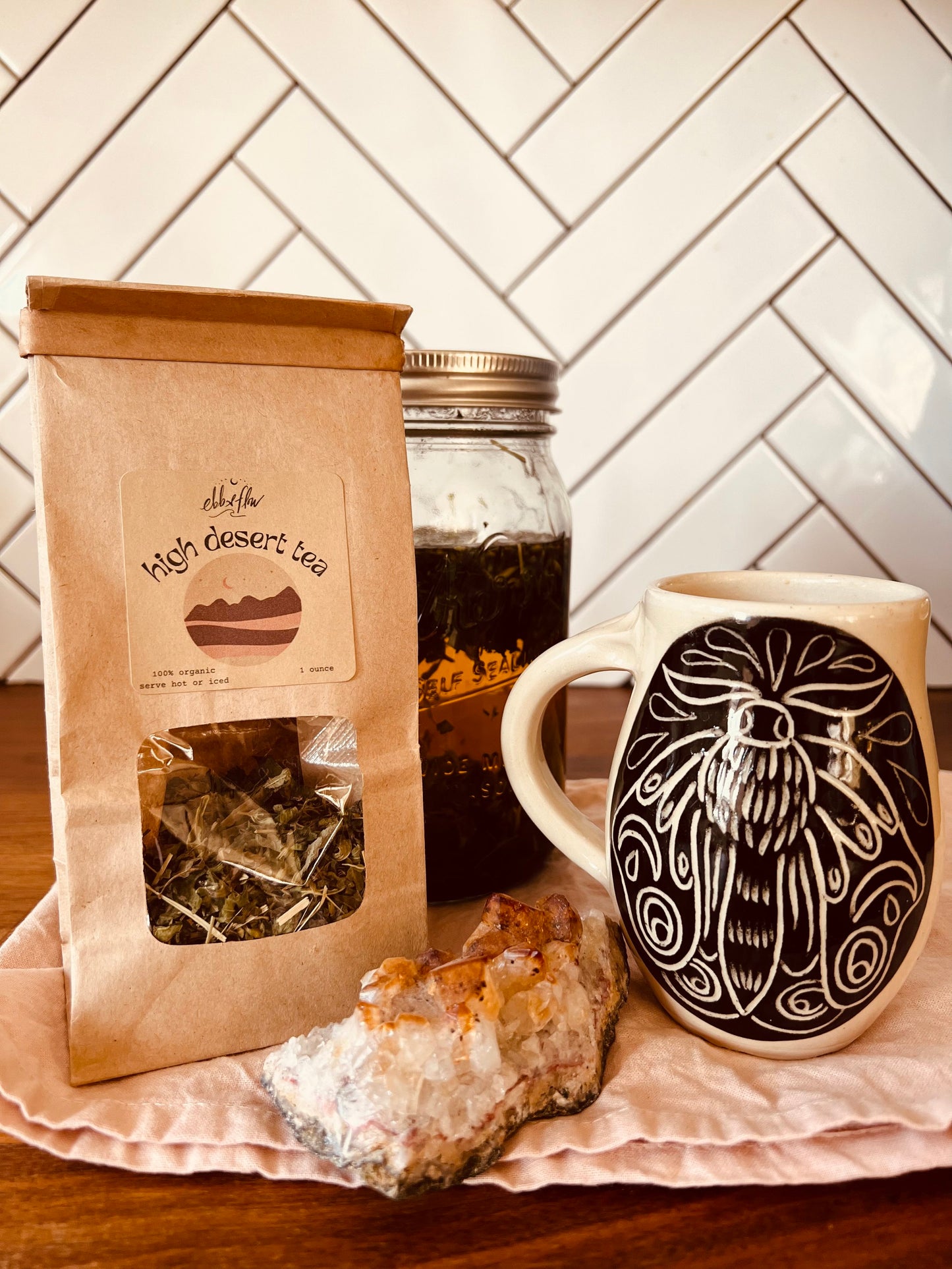 the Ebb & Flow High Desert Tea Set