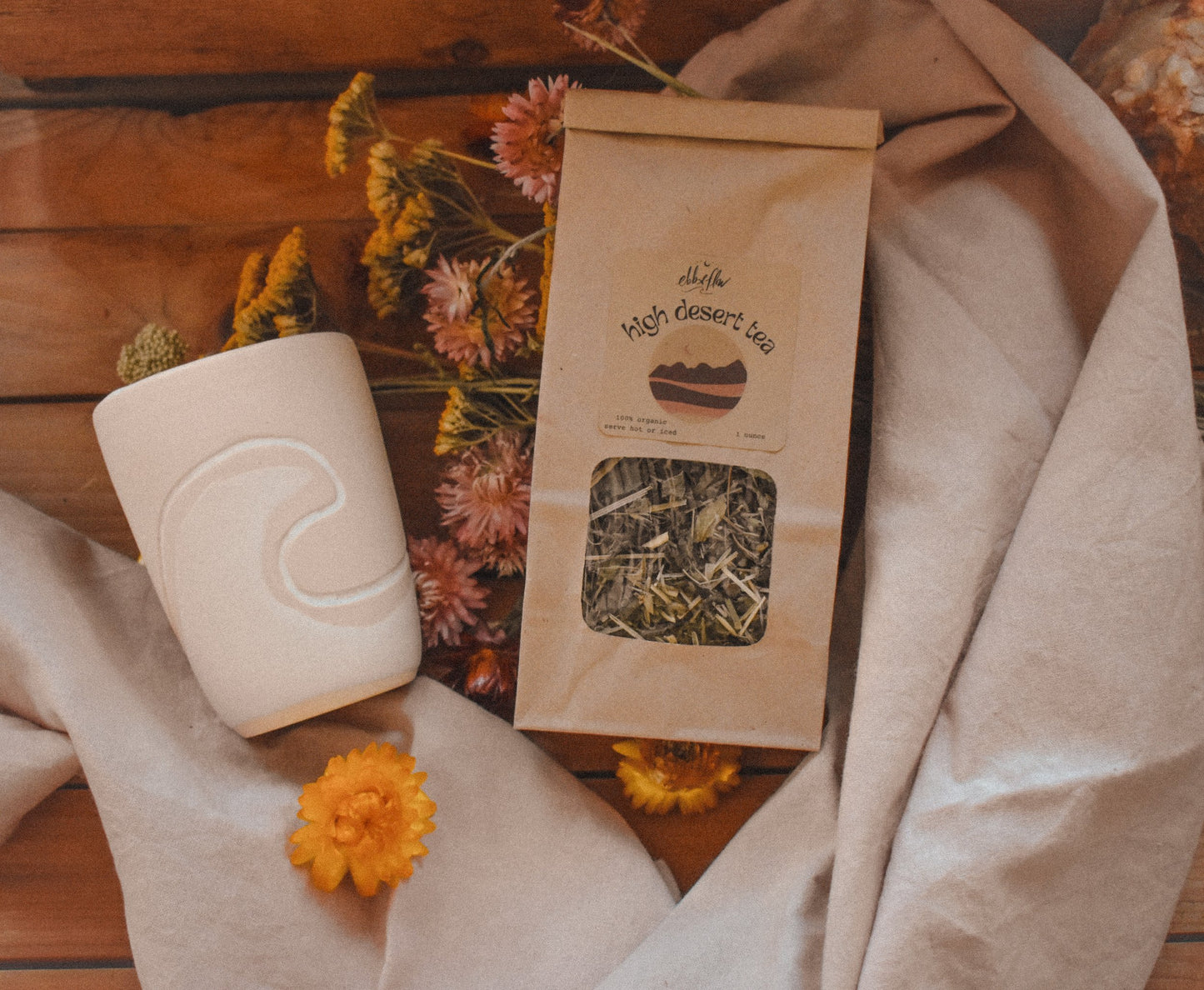 the Ebb & Flow High Desert Tea Set