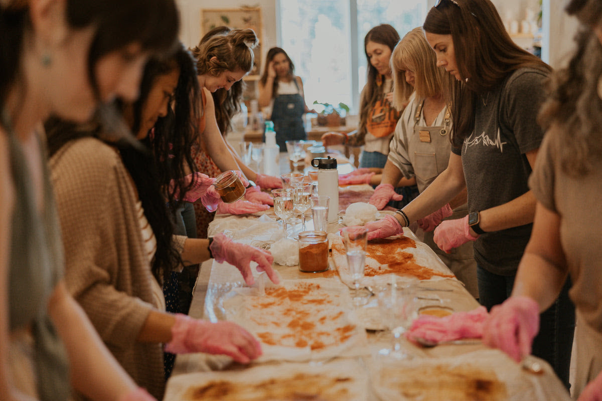 Botanical Dye Class - Silk Bandanas x Scarves - Tahoe City 5/9