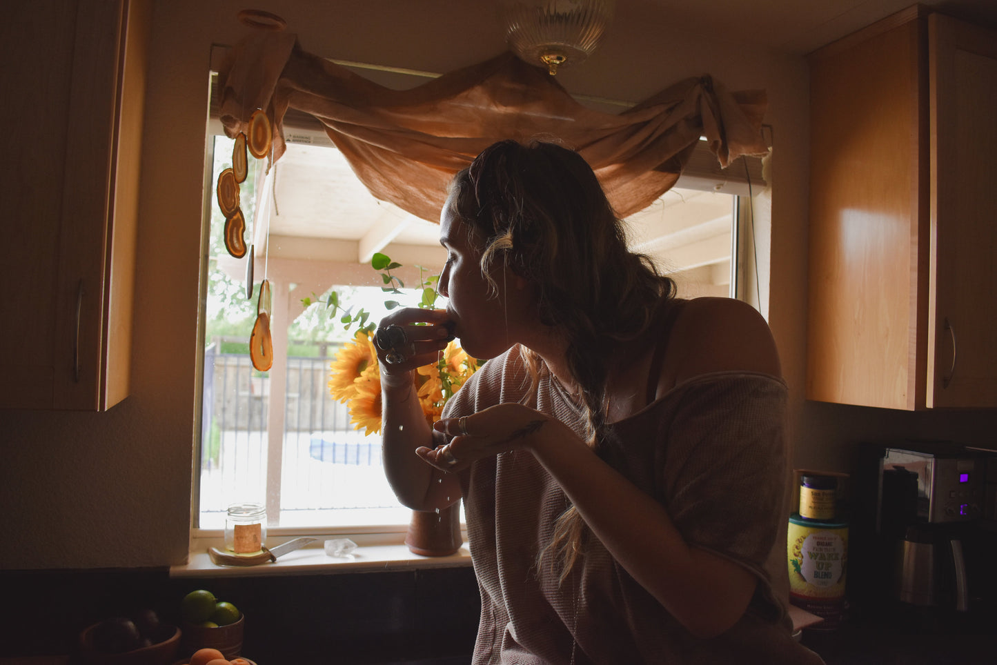 Natural Agate Wind Chime