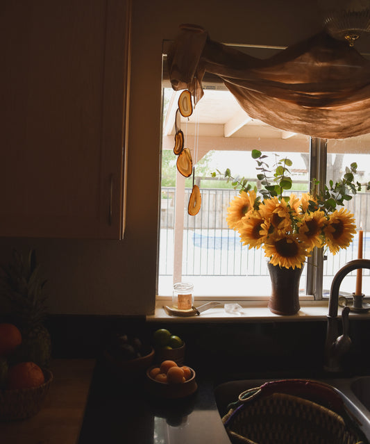 Natural Agate Wind Chime