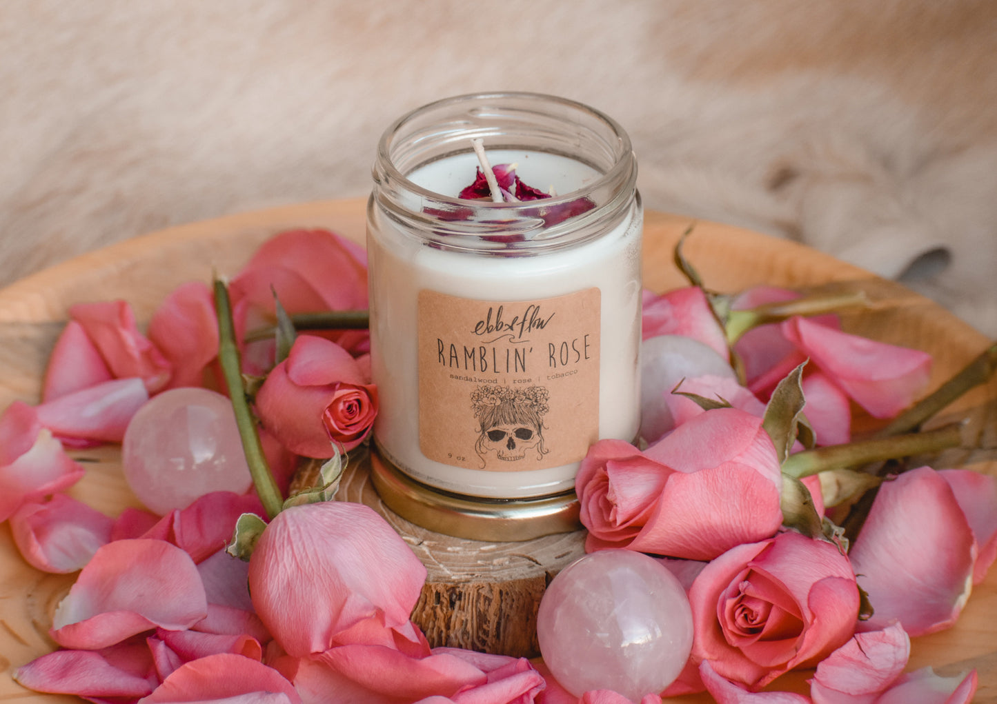 Ramblin' Rose Candle