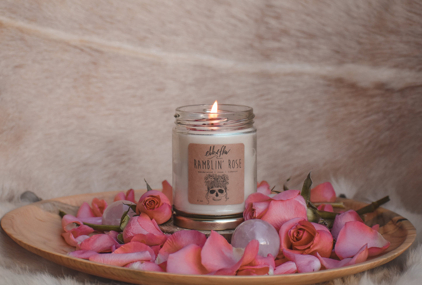 Ramblin' Rose Candle