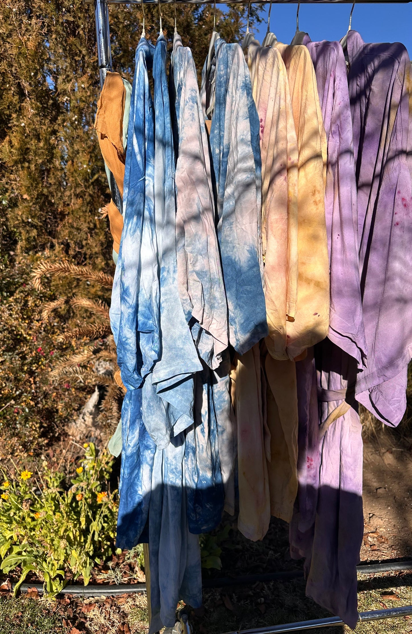 ⋆˚꩜ Cosmos Kimono - Plant Dyed ⊹ 6 Colors