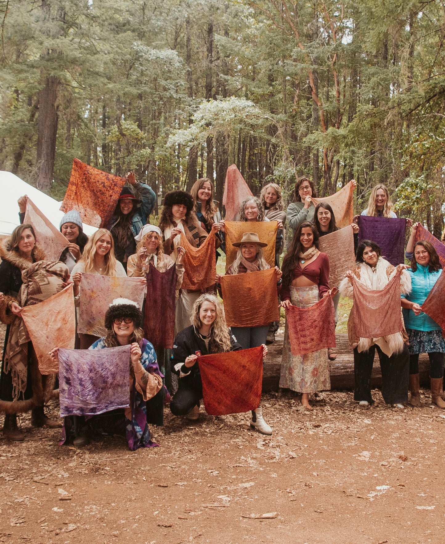 Plant Dye Workshop - Silk Bandanas - Press + Pour Tahoe City 5/8