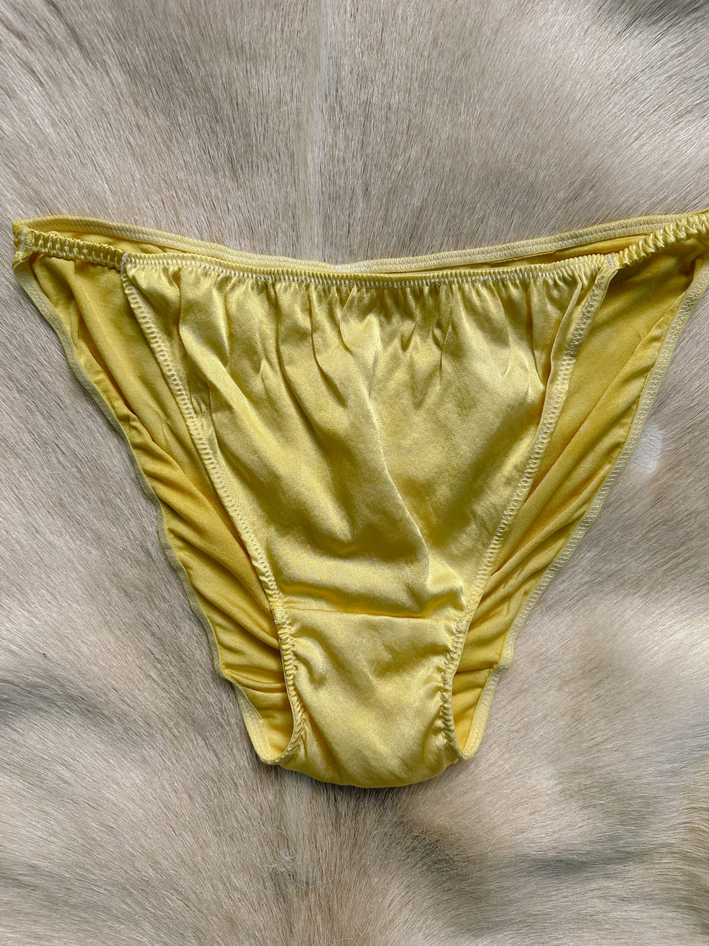Woven Silk French Bikini Panty