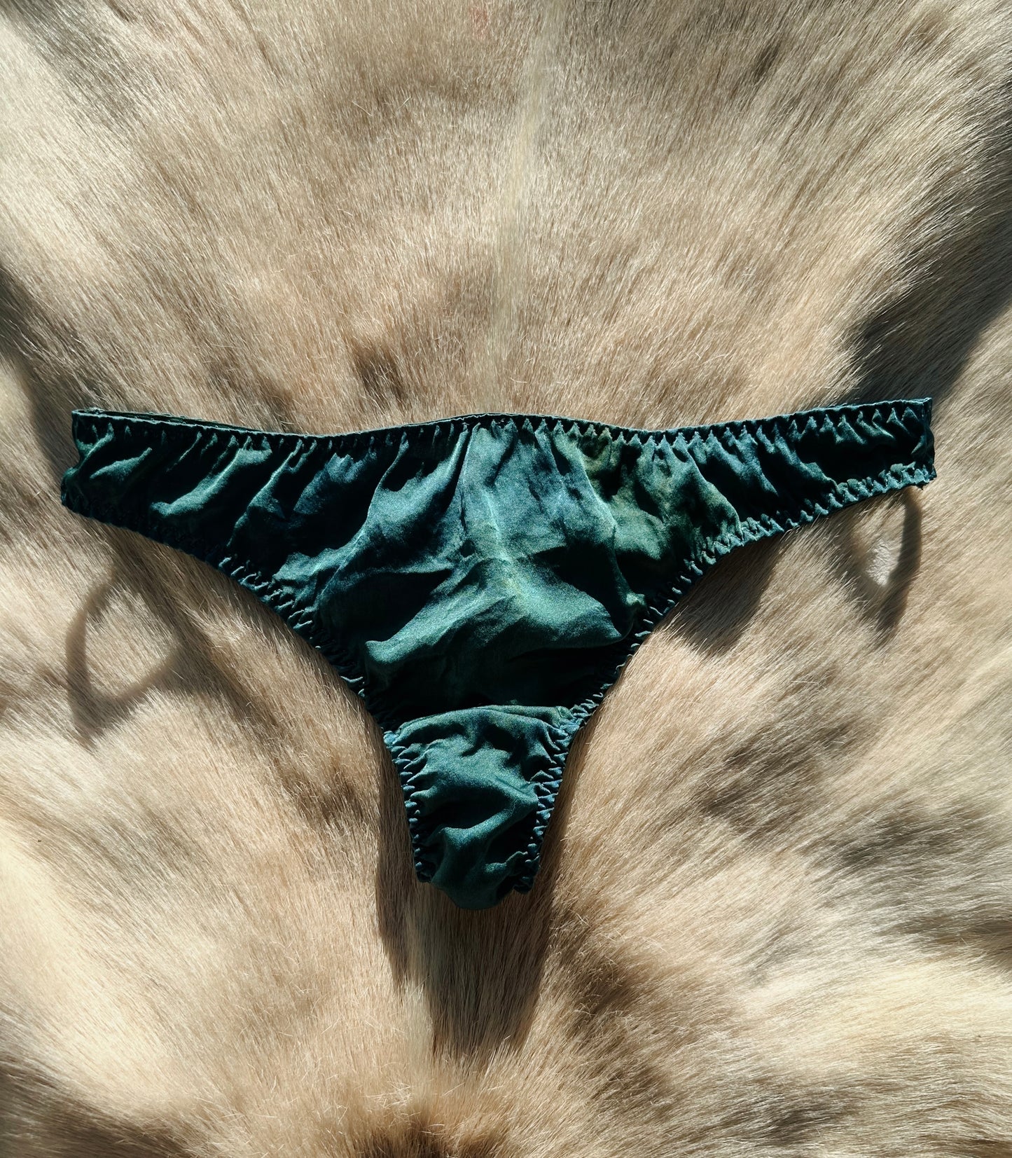 Silk French Tanga Thong