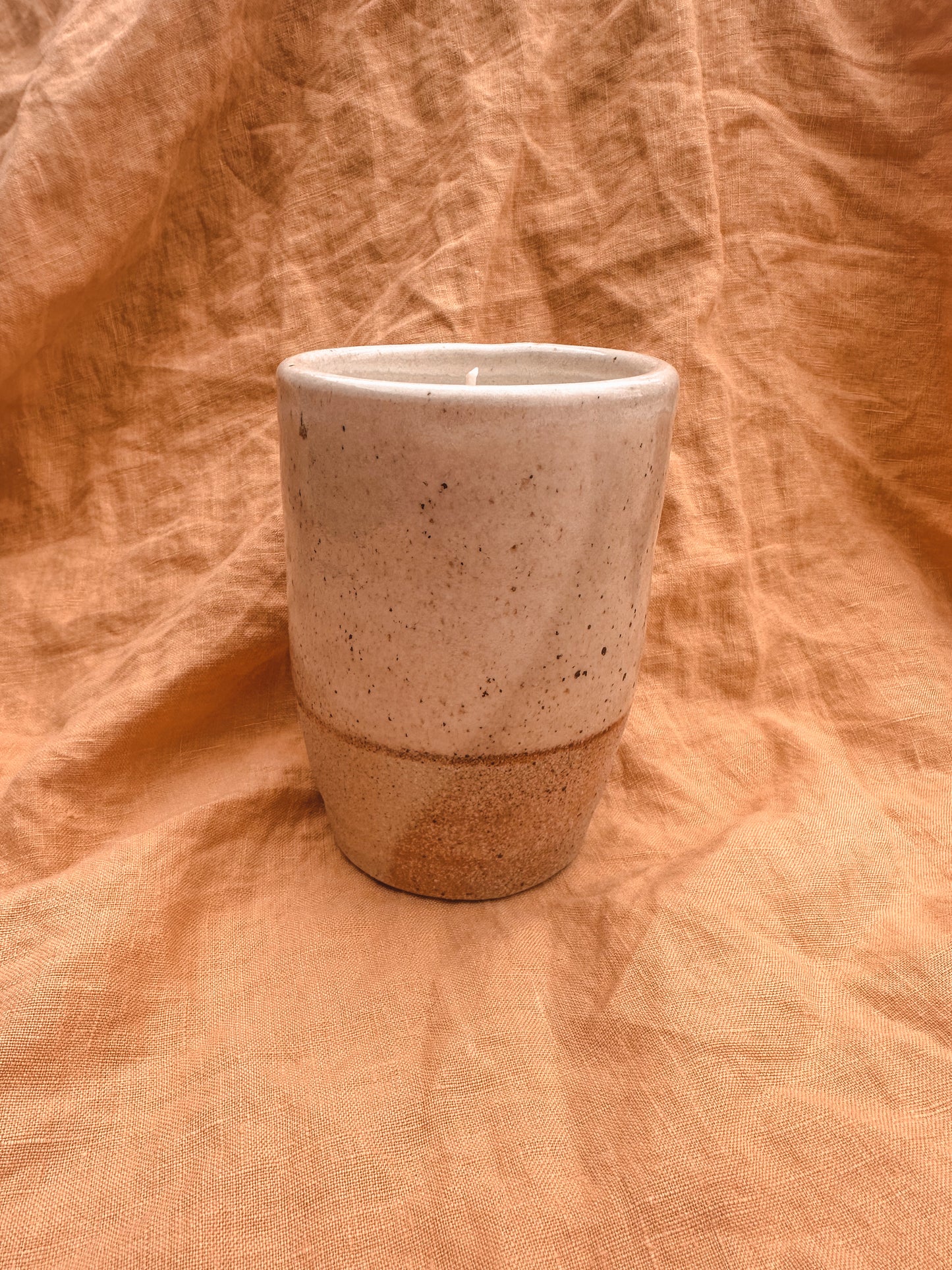 Salt Water Stoneware Candle