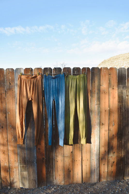 Silk Leggings - Plant Dyed ꩜ 3 colors