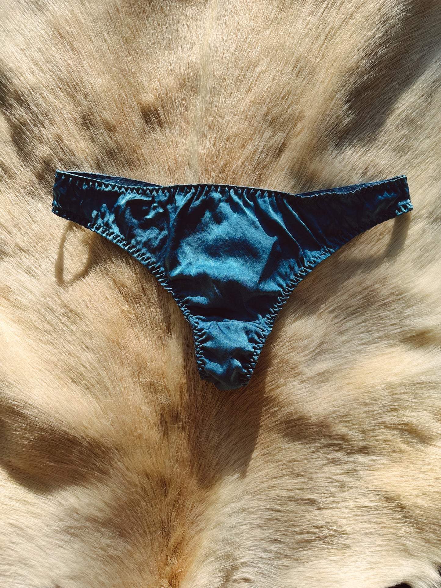 Silk French Tanga Thong