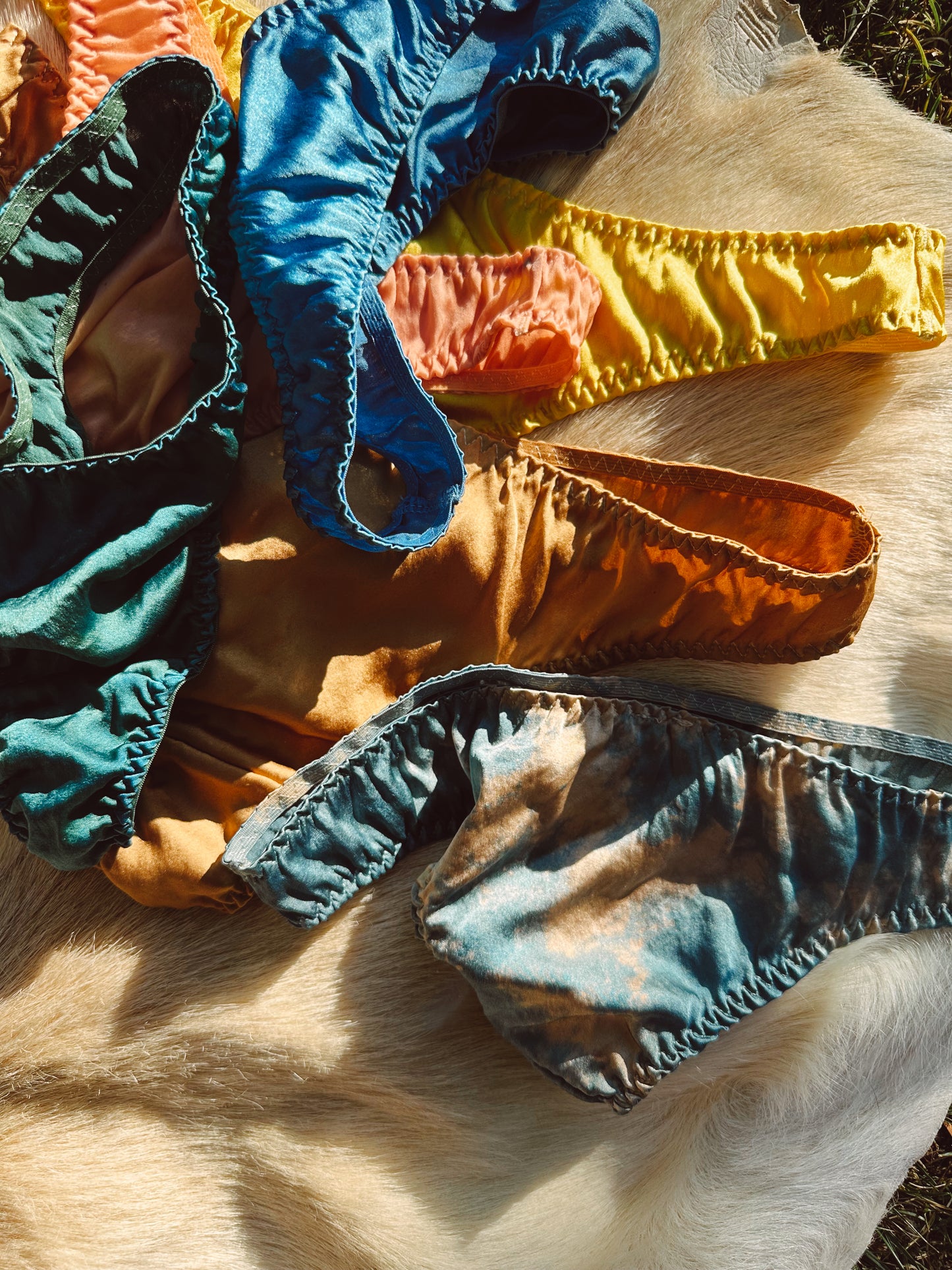 Woven Silk French Bikini Panty