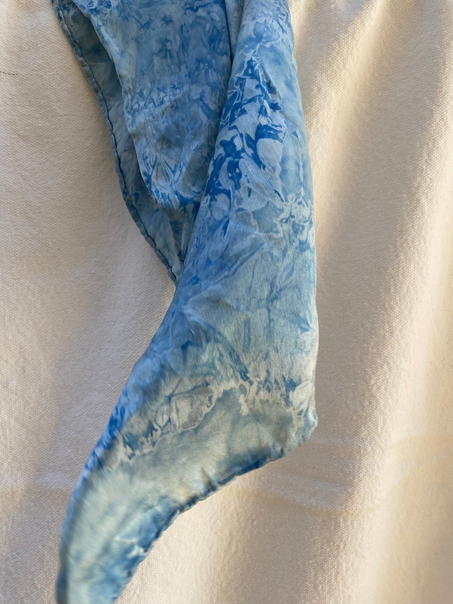 Silk Scarf :. Indigo Ice