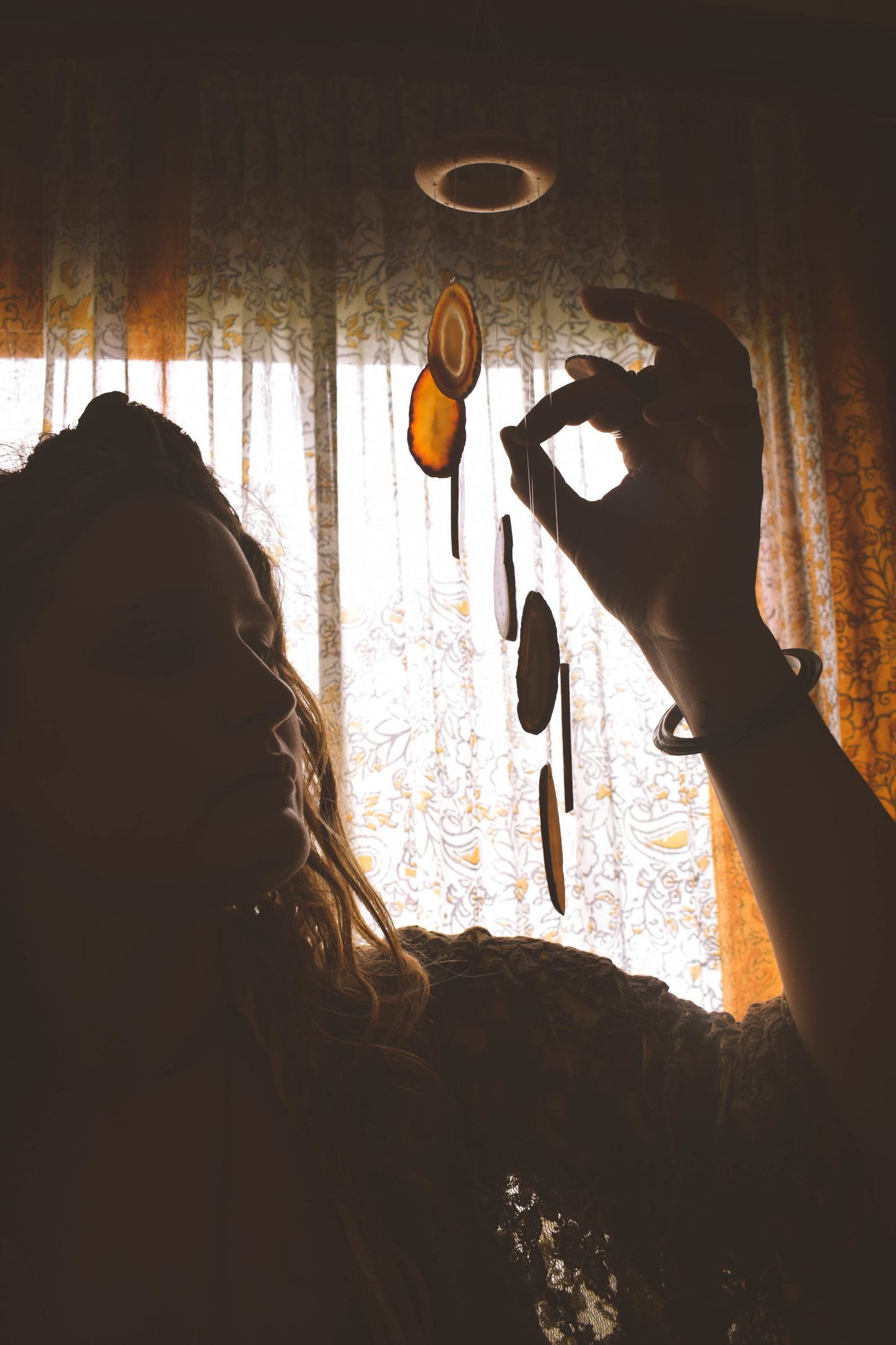 Natural Agate Wind Chime